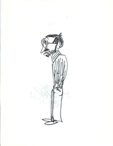 schizzi di Federico Fellini