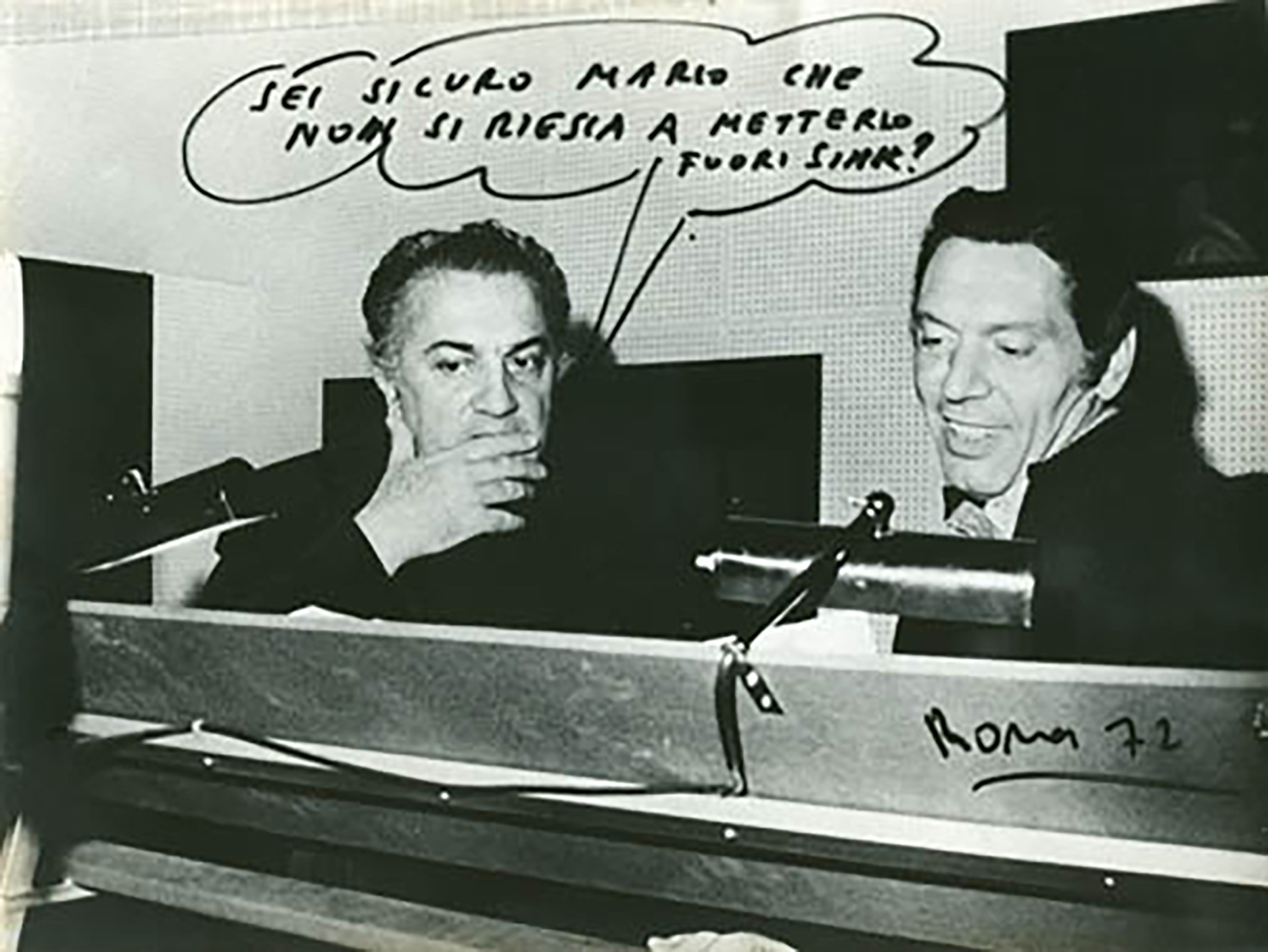 schizzi di Federico Fellini