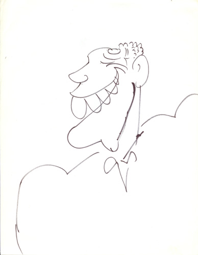 schizzi di Federico Fellini