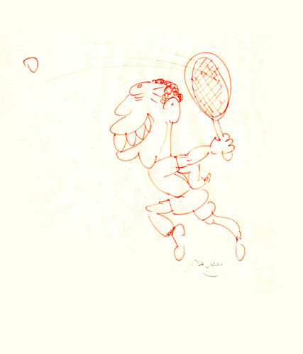 schizzi di Federico Fellini