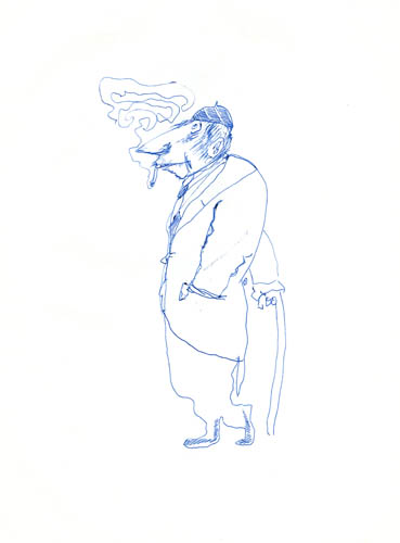 schizzi di Federico Fellini