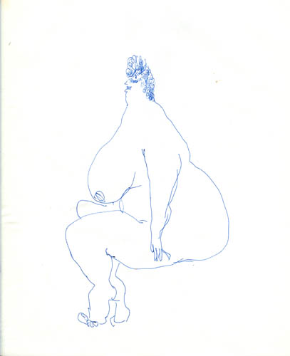 schizzi di Federico Fellini