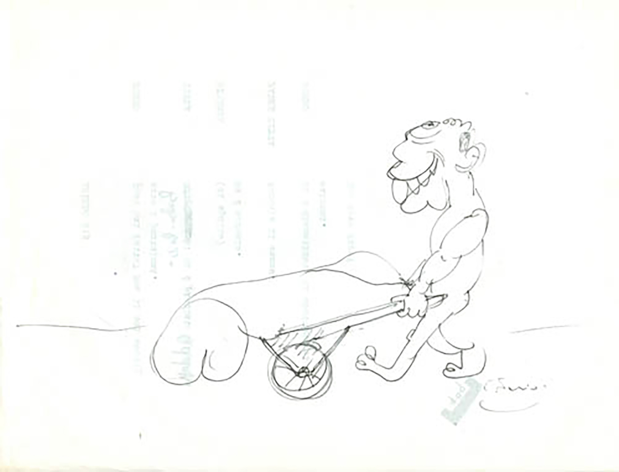 schizzi di federico fellini